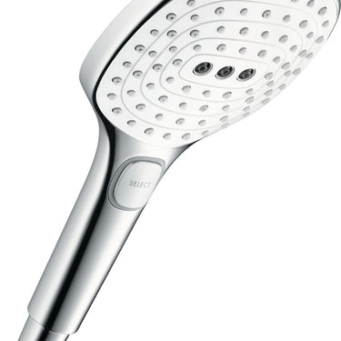 hansgrohe Raindance Select E 120 3jet håndbruser hvid/krom - 1