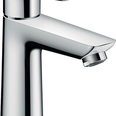 hansgrohe Talis E 110 håndvaskarmatur m/push-open bundventil krom - 1