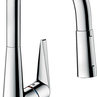 hansgrohe Talis S 200 køkkenarmatur med udtræksbruser - 1