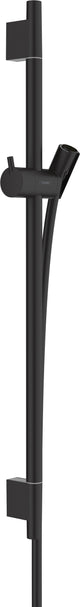 hansgrohe Unica bruserstang S Puro 65 cm med bruserslange mat sort - 1