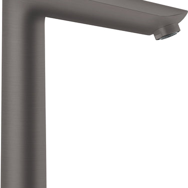 hansgrohe Talis E 1-grebs håndvaskarmatur 240 uden bundventil børstet sort krom - 1