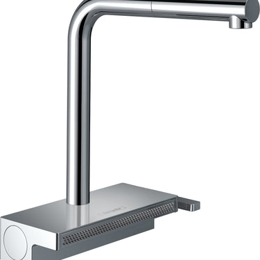 hansgrohe Aquno Select M81 køkkenarmatur 250 med udtrækstud 2jet krom - 1