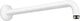 hansgrohe bruserbøjning 389 mm 1/2" mat hvid - 1