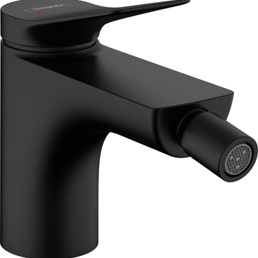 hansgrohe Vivenis bidetarmatur m/løft-op bundventil mat sort - 1