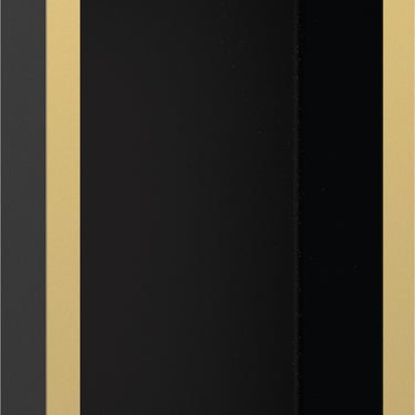 hansgrohe XtraStoris Individual vægniche mat sort med designramme 300/150/100 poleret guld-optik PVD - 1