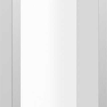 hansgrohe XtraStoris Individual vægniche mat hvid med designramme 300/150/100 børstet rustfrit stål - 1
