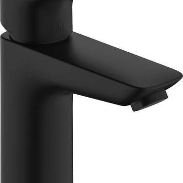 hansgrohe Logis 1-grebs håndvaskarmatur 100 CoolStart m/løft-op bv mat sort - 1