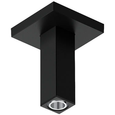 hansgrohe loftbefæstigelse E 10 cm 1/2" mat sort - 1