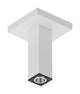hansgrohe loftbefæstigelse E 10 cm 1/2" mat hvid - 1