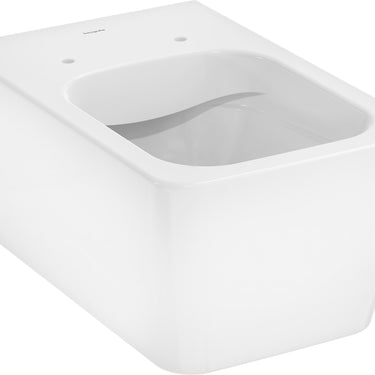 hansgrohe EluPura Q vægh toilet 540 u/skyllerand hvid - 1