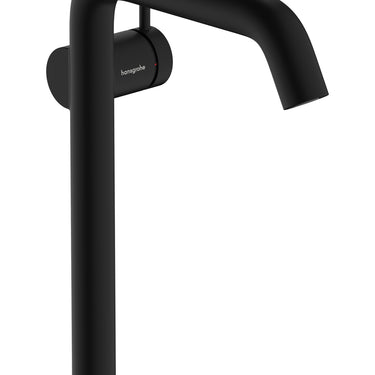 hansgrohe Tecturis S 1-grebs håndvaskarmatur 240 Fine CoolStart med push-open bundventil mat sort - 1
