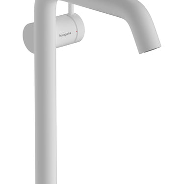 hansgrohe Tecturis S 1-grebs håndvaskarmatur 167mm tud t/hv u/bv mat hvid - 1