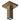 hansgrohe loftbefæstigelse E 10 cm 1/2" børstet bronze PVD - 1