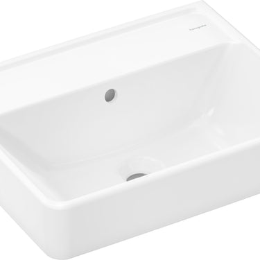 hansgrohe Xanuia Q håndvask 50x39cm u/hh m/overløb hvid - 1