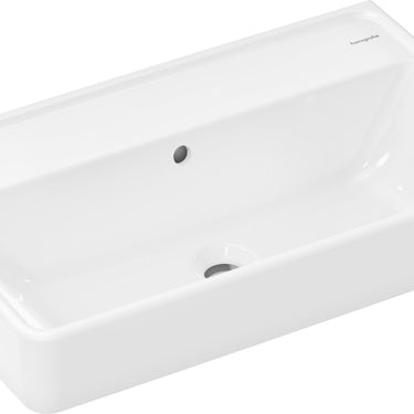 hansgrohe Xanuia Q håndvask Compact 65x39cm m/hh m/overløb hvid - 1