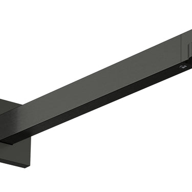 hansgrohe bruserbøjning E 39 cm 1/2" børstet sort krom PVD - 1