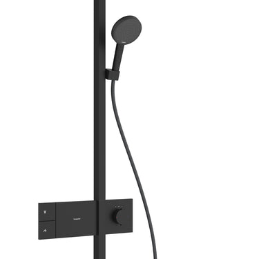 hansgrohe Raindance Alive Q Showerpipe 210/340 1jet EcoSmart m/ShowerSelect Comfort mat sort - 1