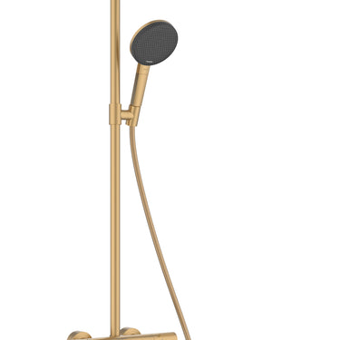 hansgrohe Raindance Alive S Puro brusesæt 300 1jet EcoSmart m/termostat børstet bronze PVD - 1