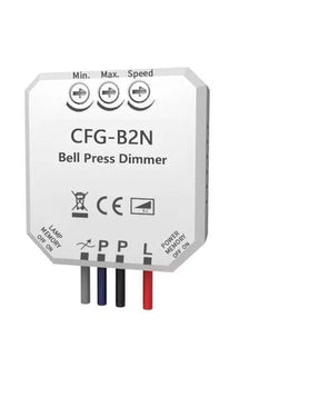 Inline LED Indbygnings Lysdæmper - Push dæmp - Memory - 1