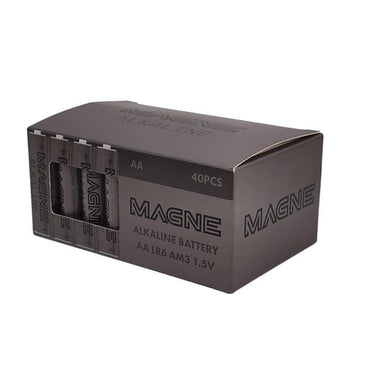 MAGNE Alkaline batterier LR6 (AA) 40 stk. - 1