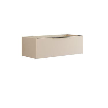 Dansani Mido vaskeskab 100x32 cm m/1 skuffe glat sand - 1