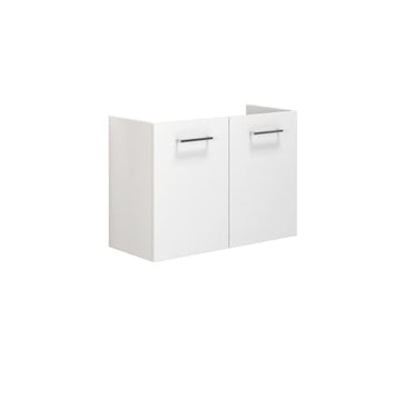 Dansani Mido vaskeskab 80 cm m/2 låger hvid højglans - 1