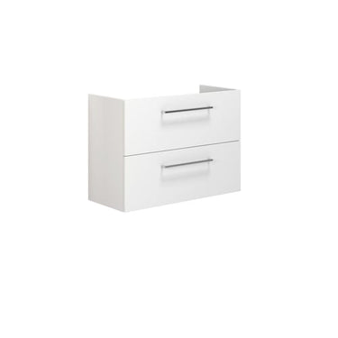 Dansani Mido vaskeskab 80 cm m/2 skuffe hvid mat - 1