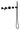 Silhouet BS2 indbygning til kar mat sort - 1