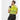 Snickers High-Vis T-shirt 2536 sort/gul klasse 1 str 2XL - 3