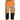 Snickers Hi-Vis piratbukser orange/sort kl. 1/2 str 60 - 1