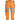 Snickers Hi-Vis piratbukser orange/sort kl. 1/2 str 56 - 2