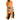 Snickers Hi-Vis piratbukser orange/sort kl. 1/2 str 60 - 3