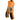 Snickers Hi-Vis piratbukser orange/sort kl. 1/2 str 46 - 4