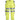 Snickers Hi-Vis piratbukser gul/sort kl. 1/2 str 50 - 2