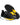 Mascot Sikkerhedssko F1680 sort/solgul 1043 - 1