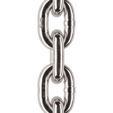 Rustfri kortled kæde 2 mm - 1