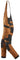 Snickers Helbukser Canvas stretch hylsterlommer 6014 brun/sort str 44 - 3