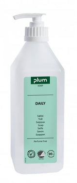 Cremesæbe Plum Daily 600 ml pumpeflaske - 1
