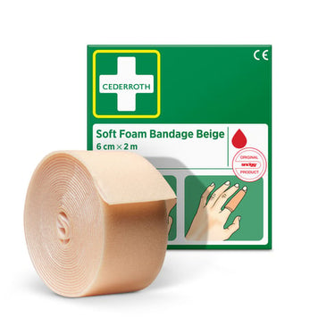 Cederroth Soft Foam bandage beige 6x200cm - 1