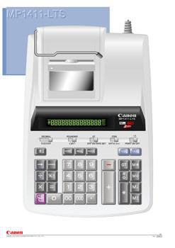 Canon MP1411-LTS desktop printing calc. - 1