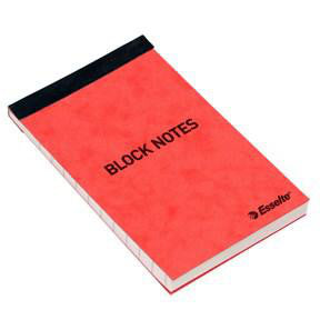 Notesblok 130x80mm linieret 50 ark - 1