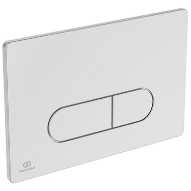 OLEAS M1 mekanisk betjeningsplade 234x8,5x154mm krom smartflush - 1