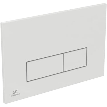 OLEAS M2 Mekanisk betjeningsplade 234x8,5x154mm hvid smartflush - 1