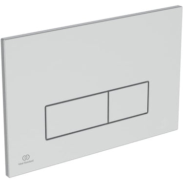 OLEAS P2 Pneumatisk betjeningsplade 234x8,5x154mm børstet krom - 1