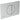 OLEAS M5 Mekanisk betjeningsplade 230x7,5x150mm børstet krom - 1