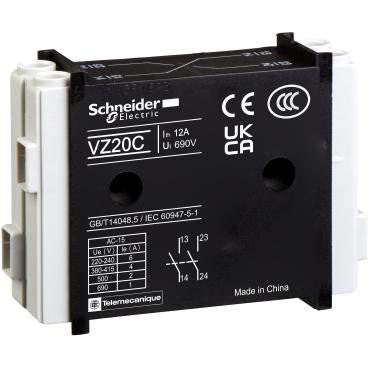 Hjælpekontakt VZ-20 2 slutte - 1