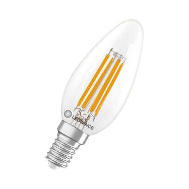 LEDVANCE LED kerte filament 470lm 3,4W/827 (40W) E14 dæmpbar - 1