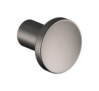 Damixa Zen knopgreb Ø24x25mm børstet grafitgrå PVD - 1