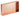 Damixa Zen indbygningshylde t/brus 300x600x75mm børstet kobber - 1