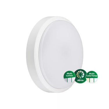 Philips CoreLine Væg/Loft All-in WL140V 1400-4050lm/827-830-840 IP65 IK10 Hvid - 1